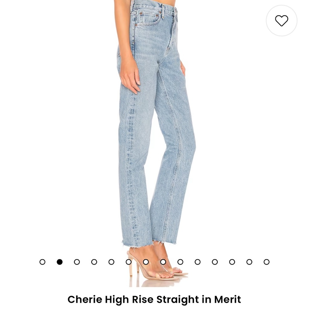 Cherie High Rise Straight in Merit
AGOLDE